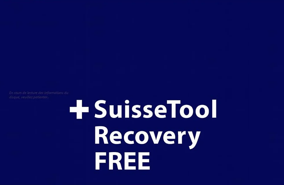 SuisseTool USB compatible PC Win 7 10 11 Boot Réparation Récupération Mot de Passe Données Cloner Formater Disque
