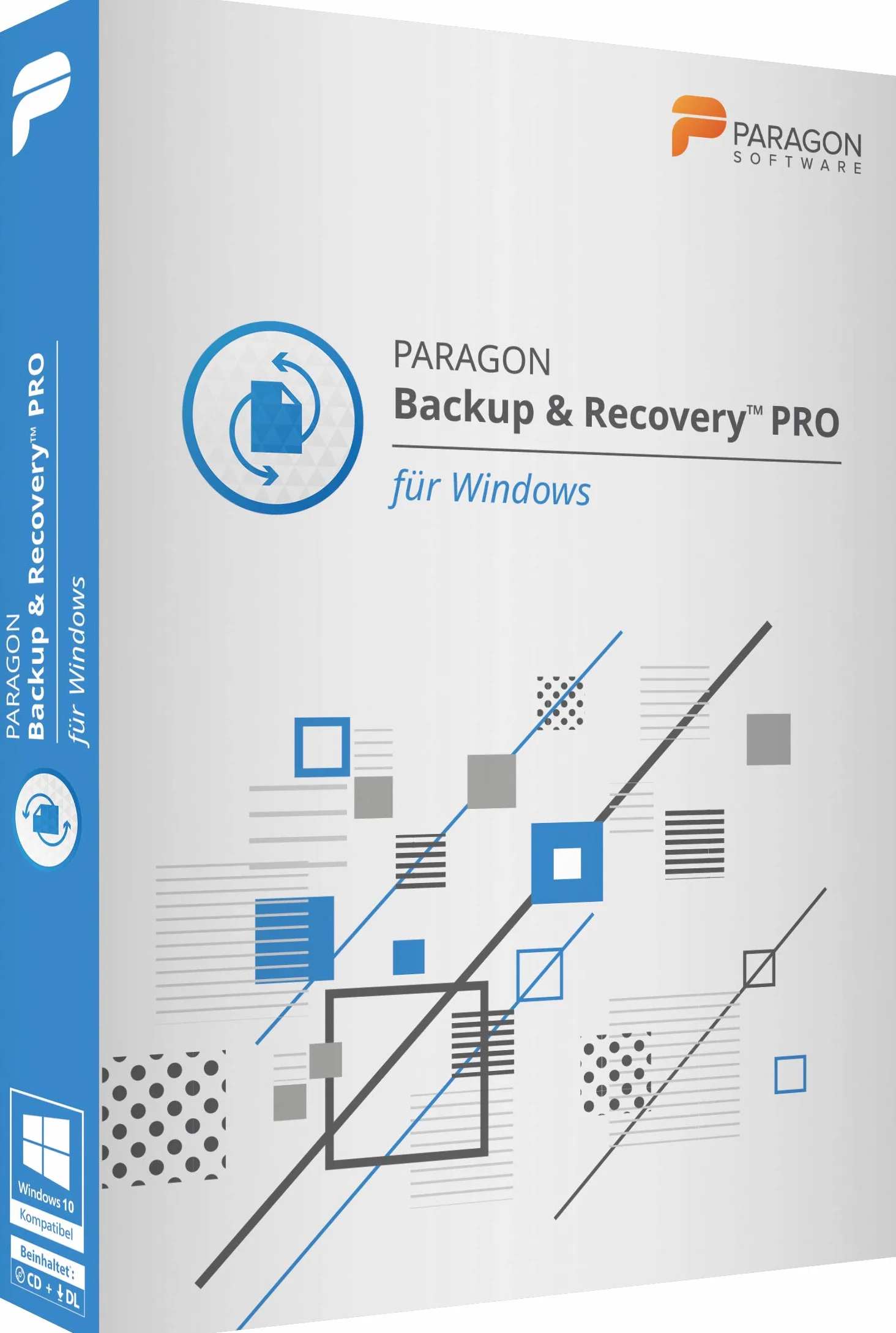 Paragon Backup & Recovery Pro 1 Licence Windows Backup-Software