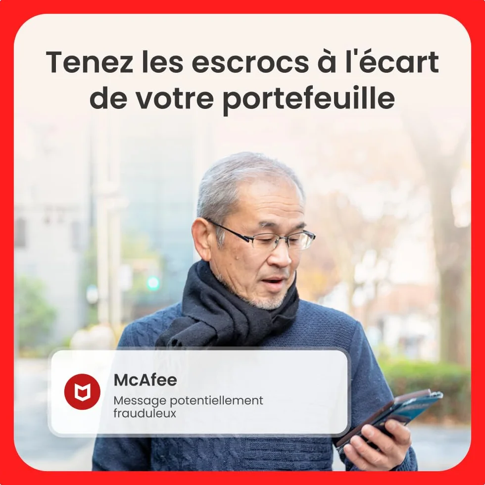 McAfee+ Premium Antivirus VPN Logiciel de Sécurité Abonnement 12 mois Téléchargement Numérique
