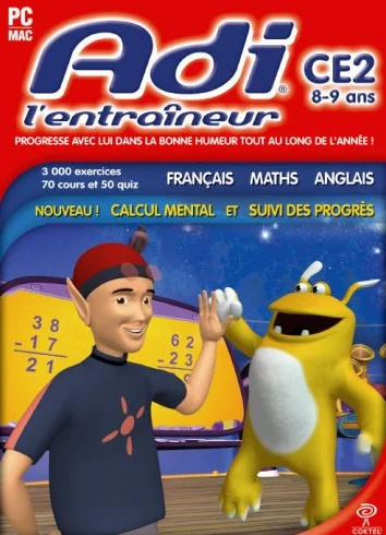 Adi l'entraineur CE2 2007 mathematiques français anglais