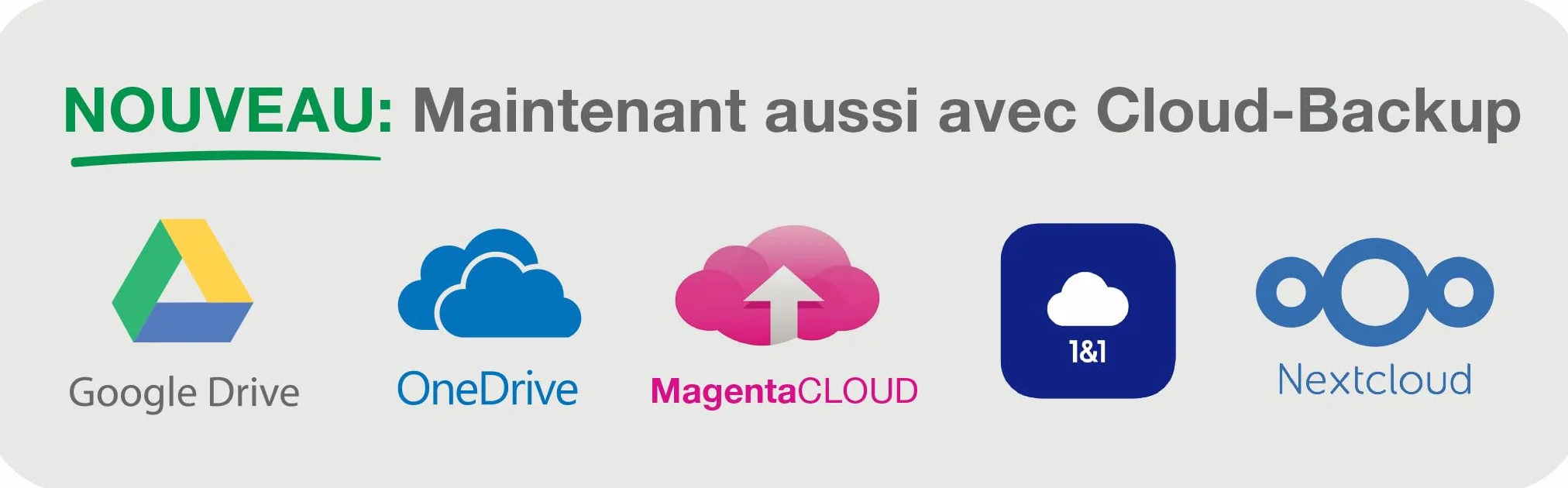 Nero BackItUp Logiciel sauvegarde automatique Cloud chiffrement AES 256 bits Licence à vie 1 PC Windows 11/10/8/7