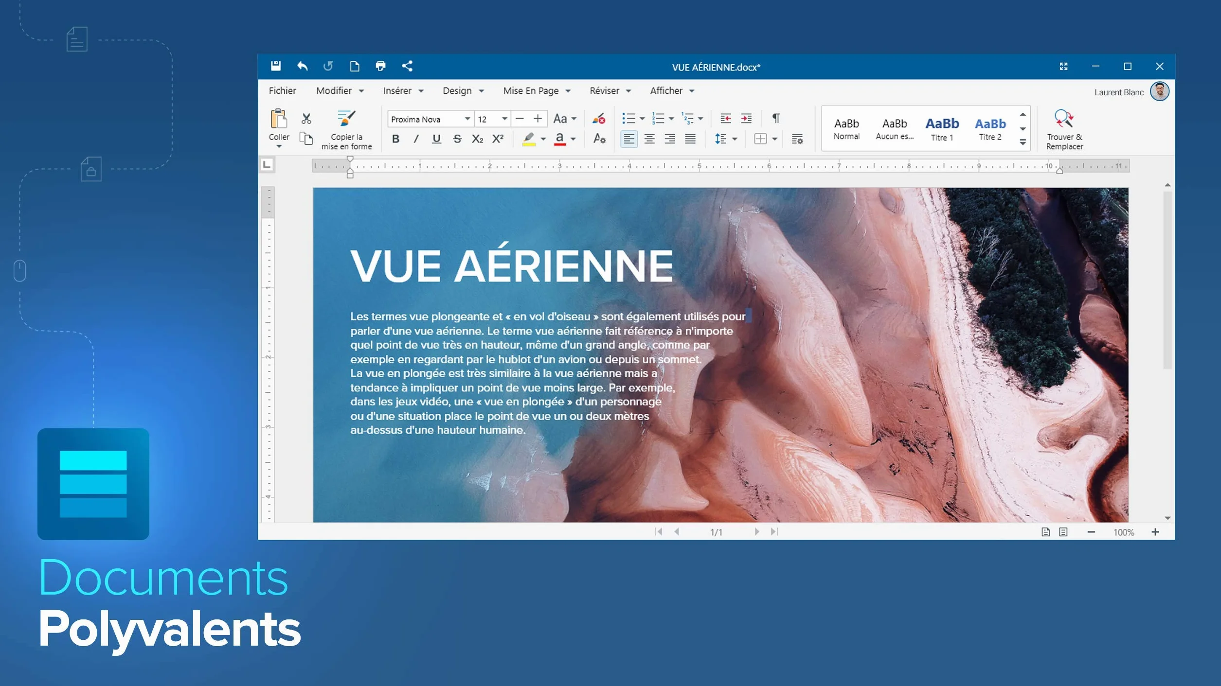 OfficeSuite Personal Version complète Documents Sheets Slides PDF Mail Calendar 1 PC Windows 2 appareils mobiles Licence 1 an
