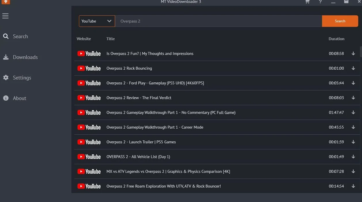 Video and Audio Downloader PRO 2 for YouTube – Download MP4 MP3 – Windows 11, 10, 8