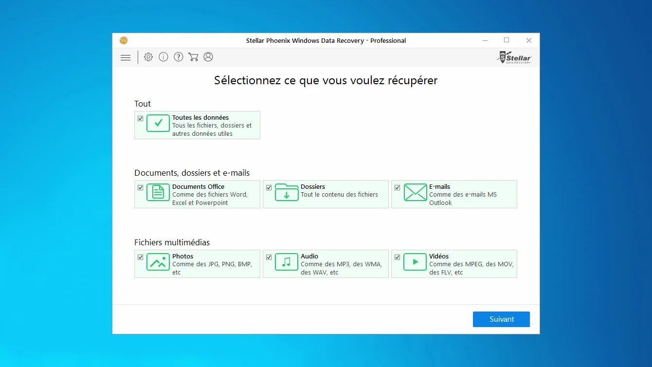 Stellar Phoenix Windows Data Recovery Professional Téléchargement