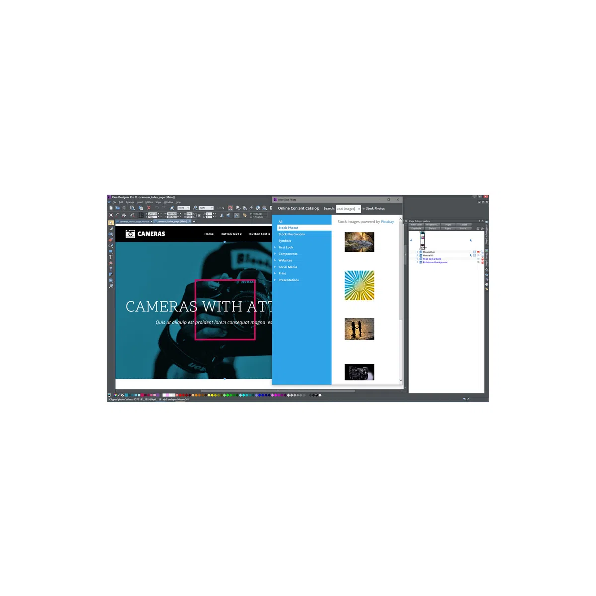 MAGIX Photo & Graphic Designer – Version 15 – Design graphique, retouche photo et conception d'illustrations réunis dans un logiciel [Téléchargement]