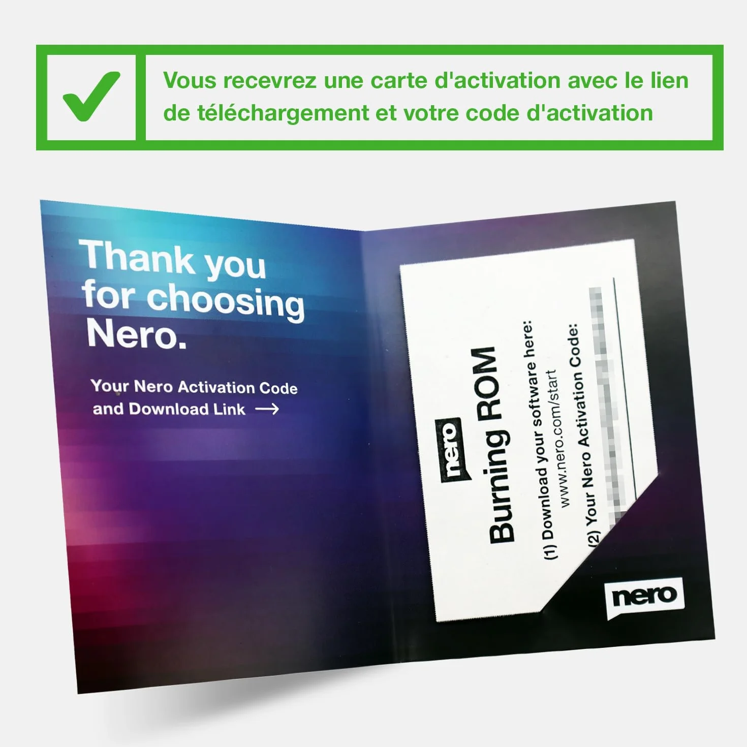 Nero Burning ROM 2026 Logiciel de Gravure CD DVD Blu-ray Ripper Copier Sauvegarder Licence à Vie 1 PC Windows 11/10/8/7