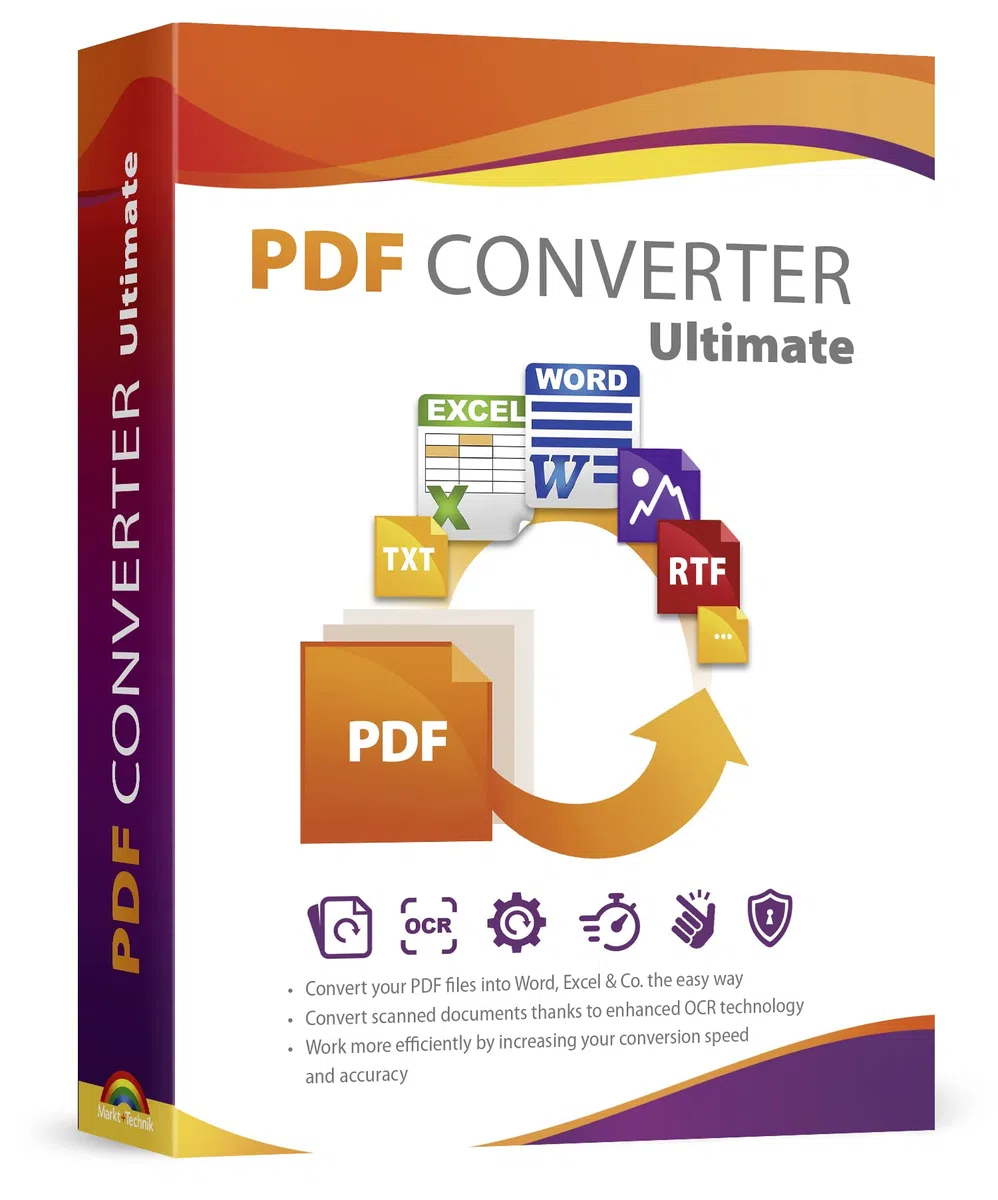 PDF Converter Ultimate - PDF to Word, Excel, PowerPoint Converter Software with OCR for Windows 11/10/8.1/8/7