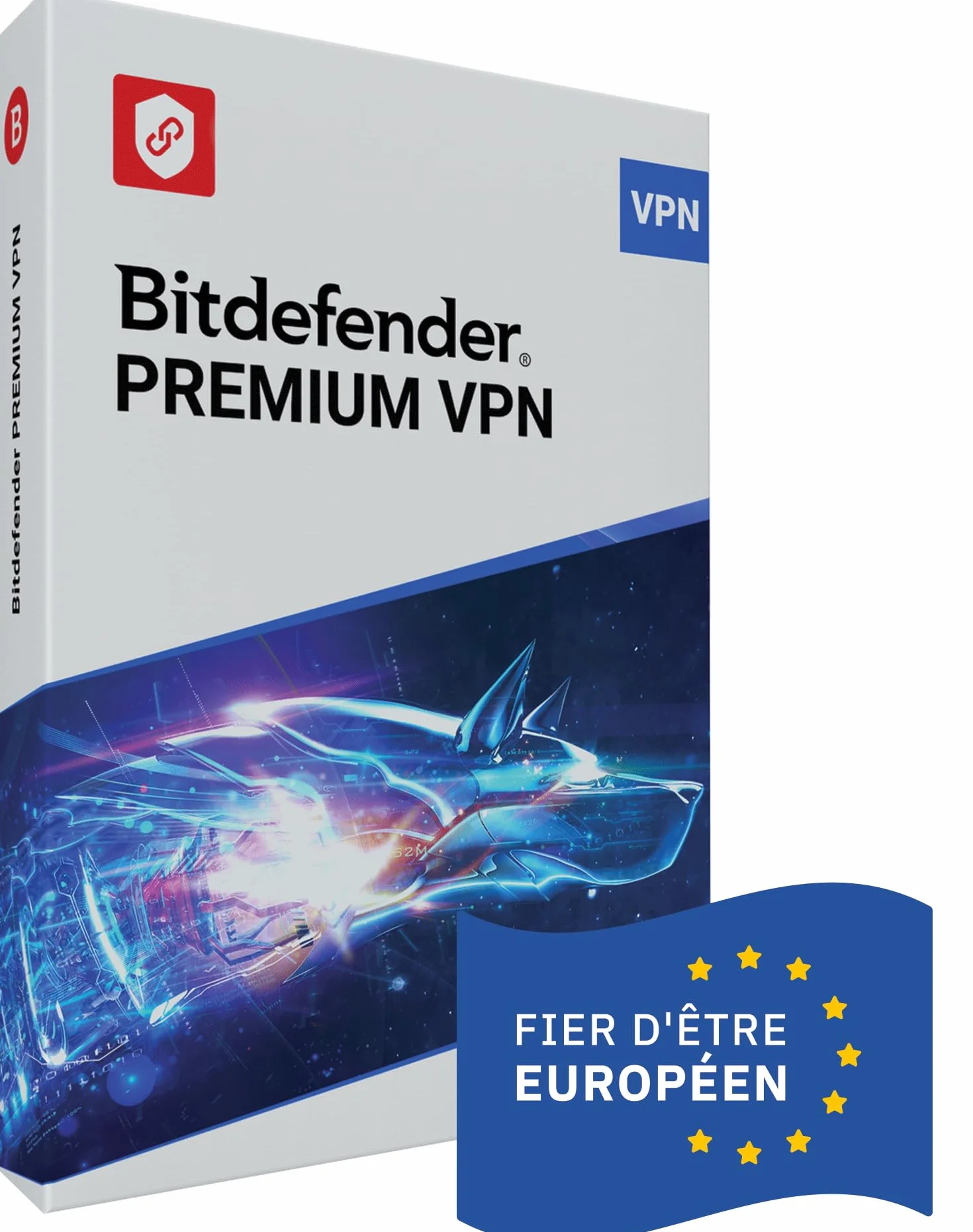 Bitdefender Premium VPN 2026 | 10 appareils | 1 An | PC/Mac/Smartphone
