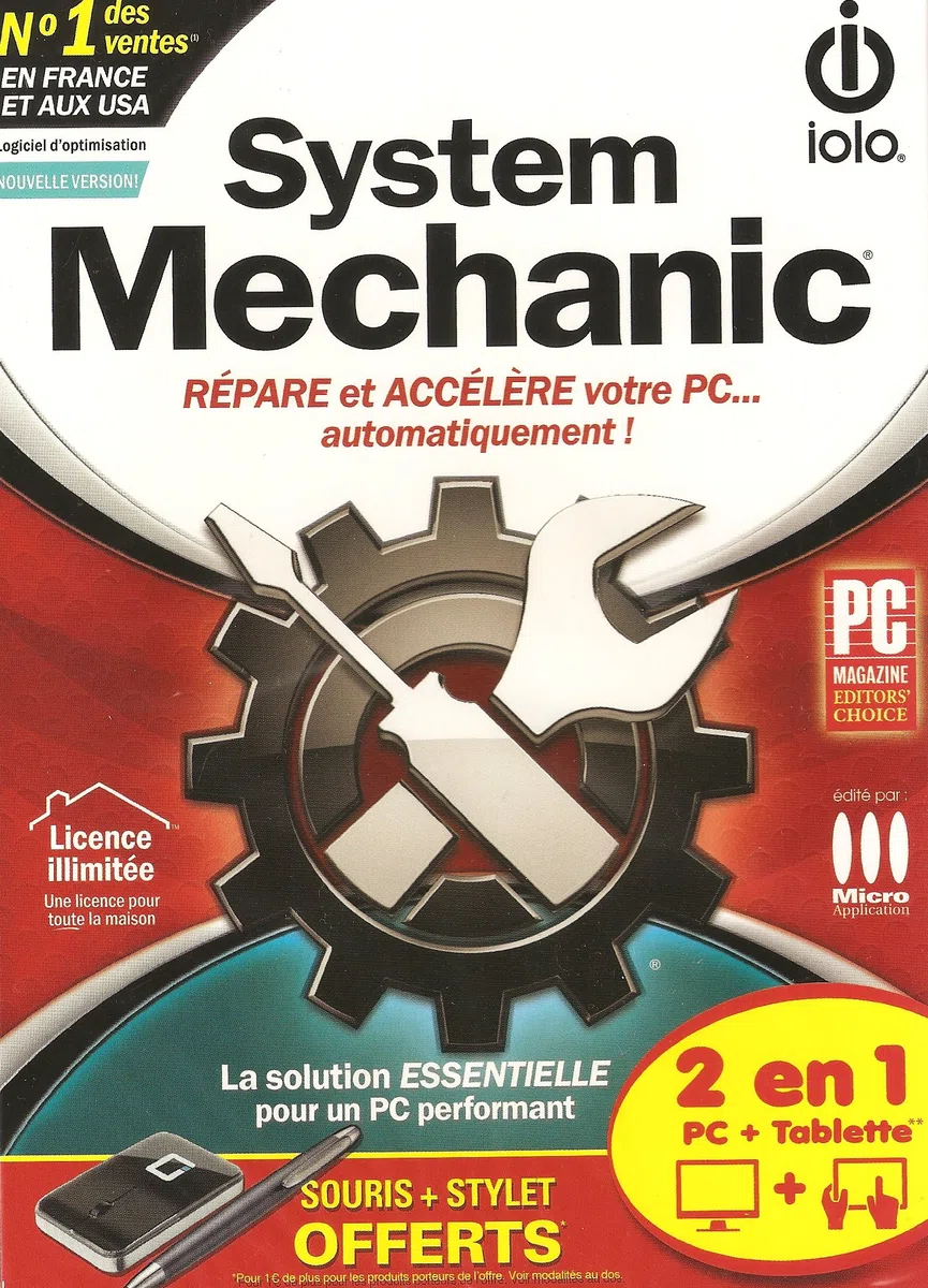 System Mechanic 2 en 1 Pour PC et Tablette
