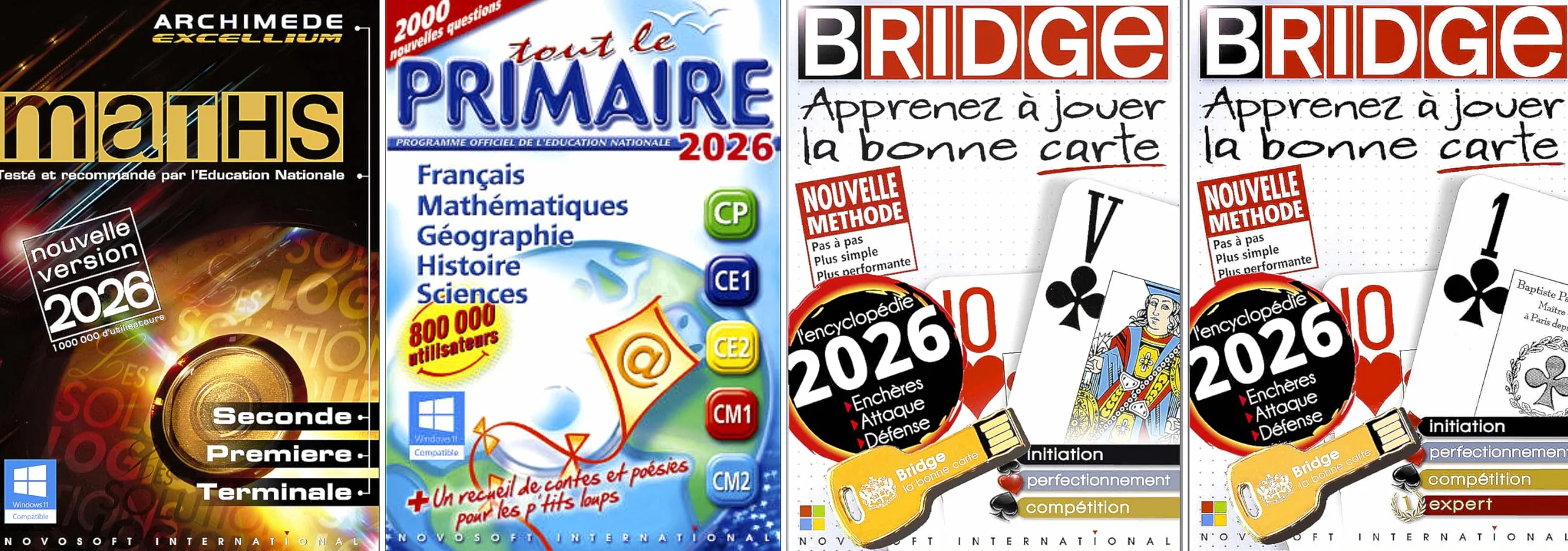 MATHS Archimède Excellium 2026 clé USB