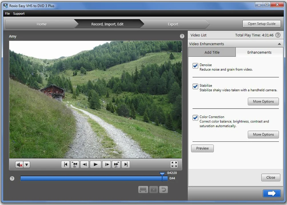 Roxio Easy VHS to DVD 3 Plus
