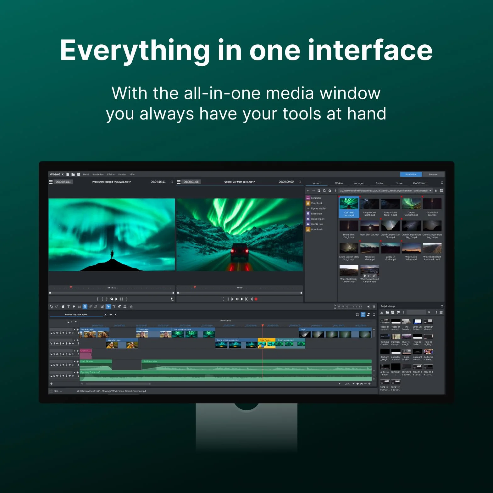 MAGIX Video Pro X17 : logiciel d'édition vidéo avancée pour Windows 10/11
