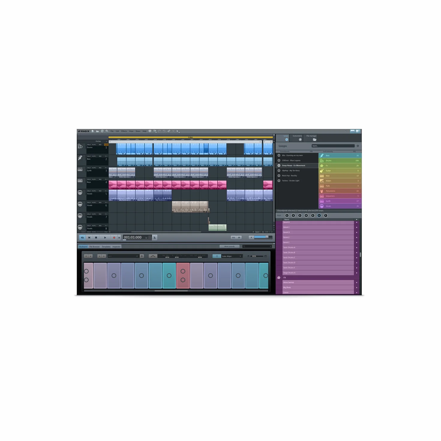 MAGIX Music Maker 2017 Plus Edition Création Musicale Téléchargement