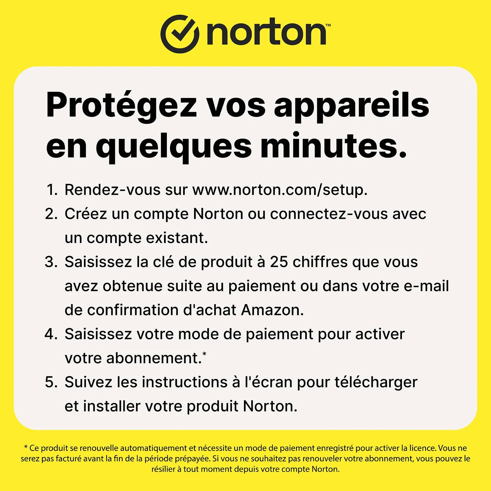 Norton 360 Premium 2026 10 Appareils 1 An Abonnement Téléchargement