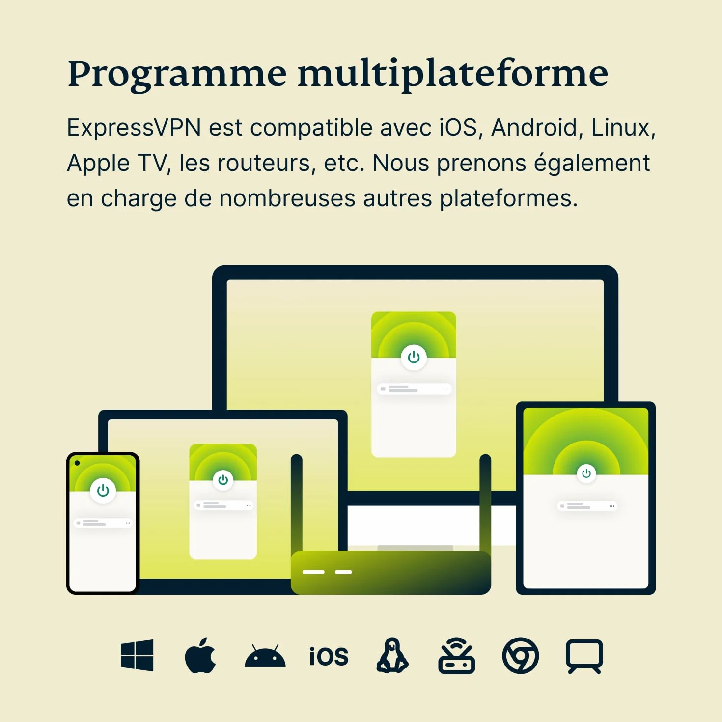 ExpressVPN 1 mois Code numérique compatible tous appareils