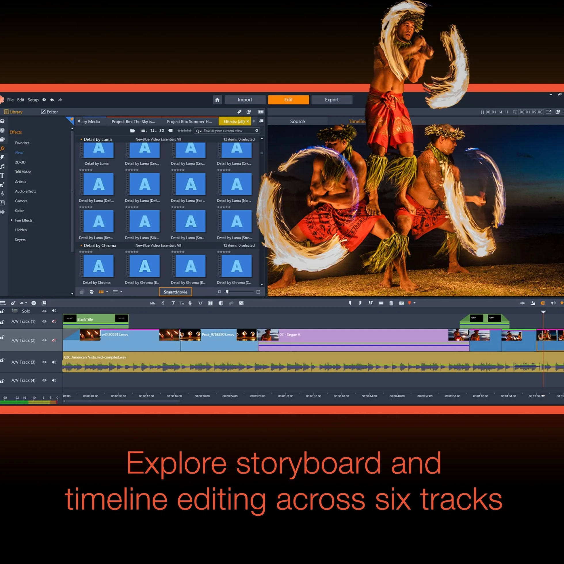 Pinnacle Studio 26 Logiciel de montage vidéo et enregistrement d'écran Carte clé PC