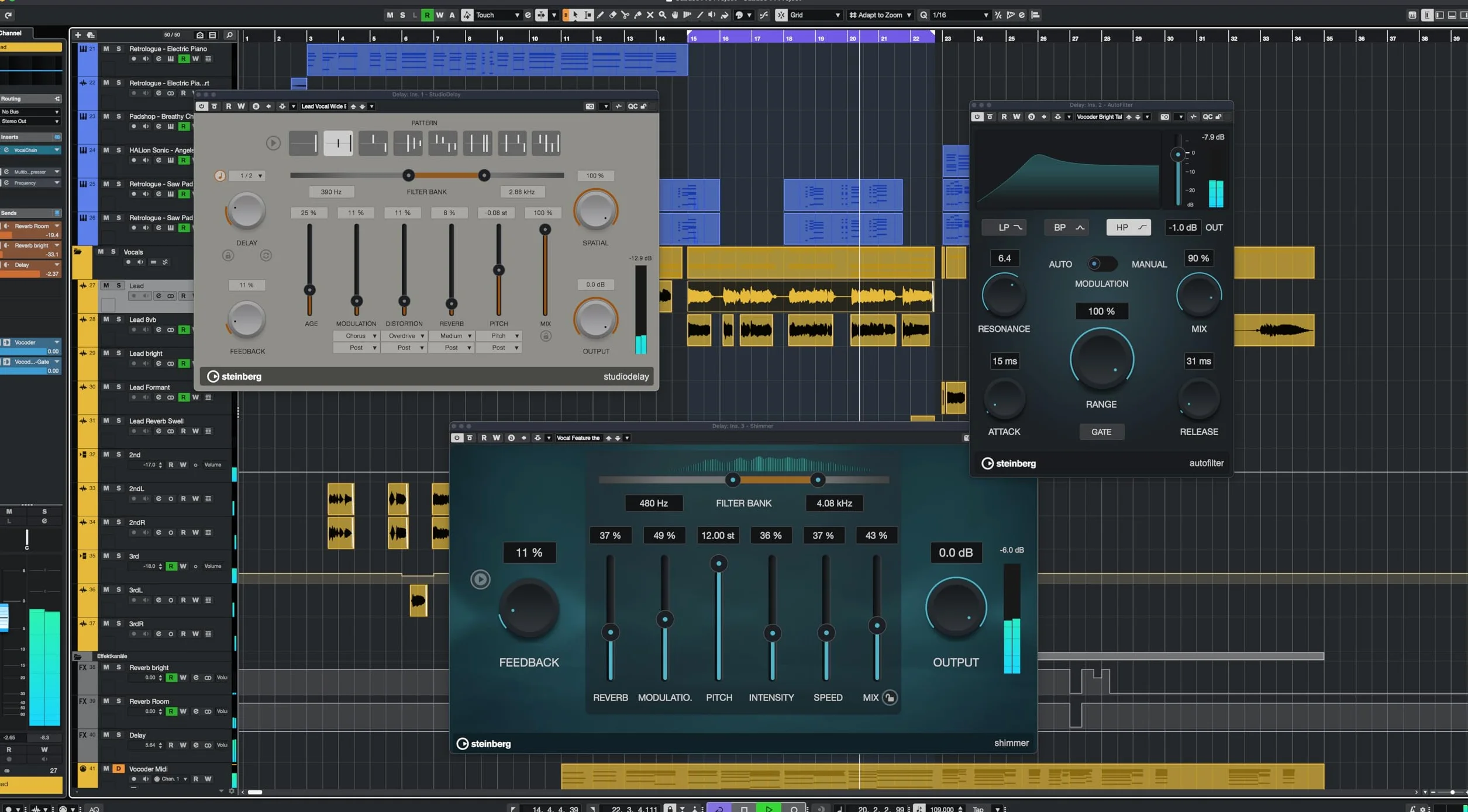 Steinberg Cubase Pro 14 séquenceur audio MIDI logiciel d'enregistrement studio 1 appareil 1 utilisateur code d'activation email