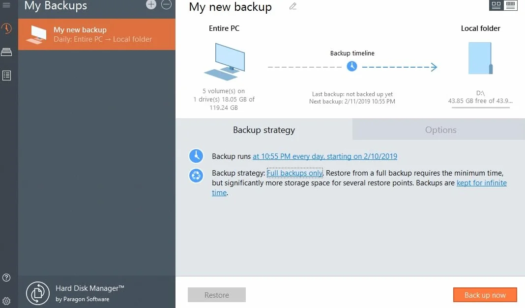 Paragon Hard Disk Manager 17 Advanced - Copier partition, disque dur, transférer OS (ESD) 3-PC 1 Usager Code activation email