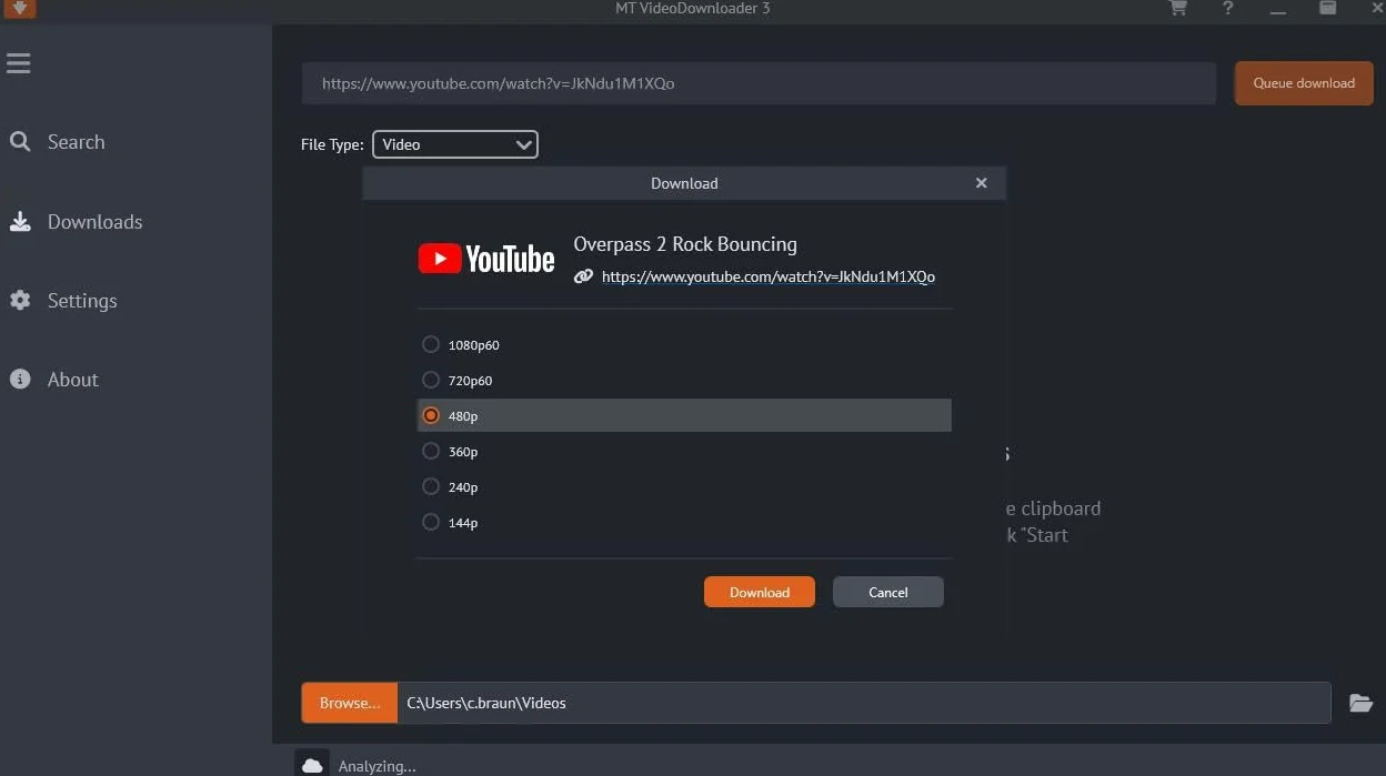 Video and Audio Downloader PRO 2 for YouTube – Download MP4 MP3 – Windows 11, 10, 8