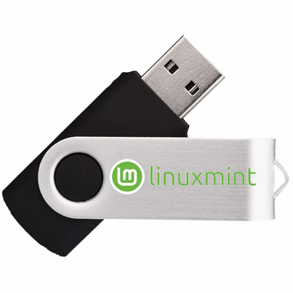 Linux Mint 22.3 Clé USB bootable 64 Bits Installation facile système d'exploitation français mode LIVE