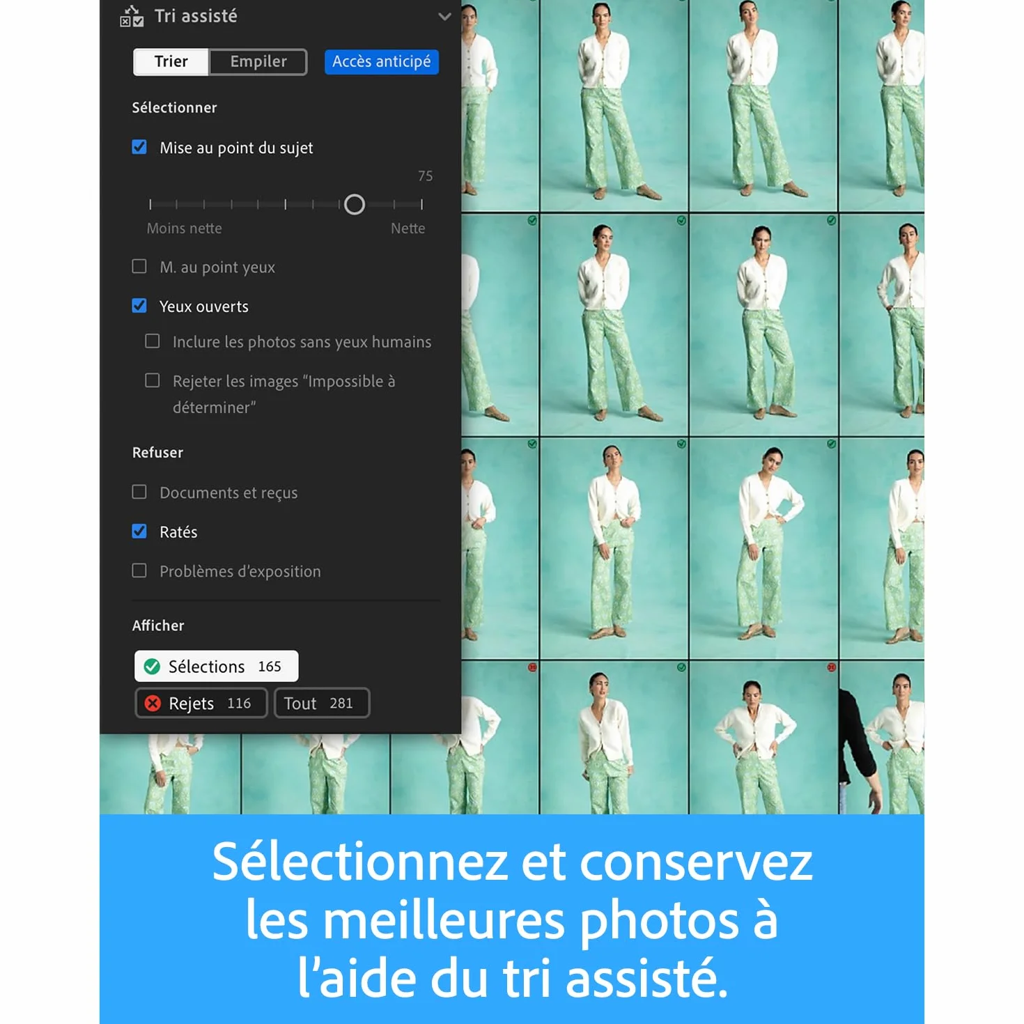 Adobe Lightroom incl. Lightroom Classic 1 To, Éditeur photo via IA, 24 mois, PC/Mac/Web/Tablette, Téléchargement Digital