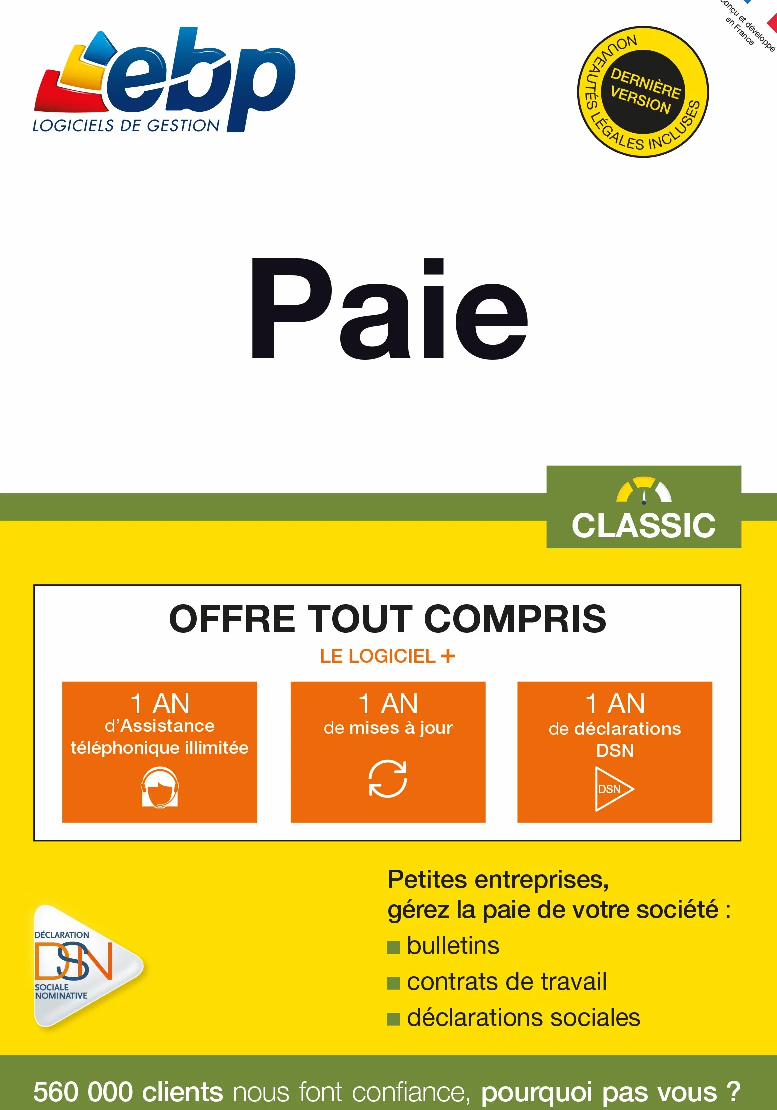 EBP Paie Classic 2018 PC Download