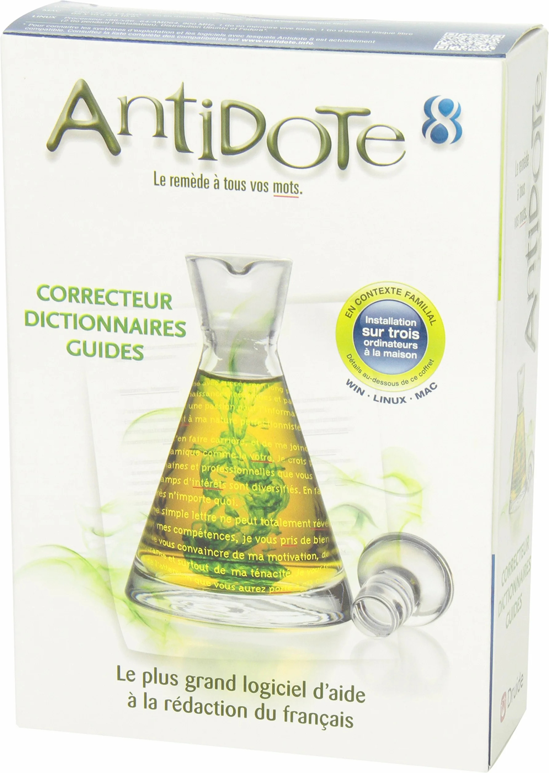 Antidote 8 Correcteur et Dictionnaires