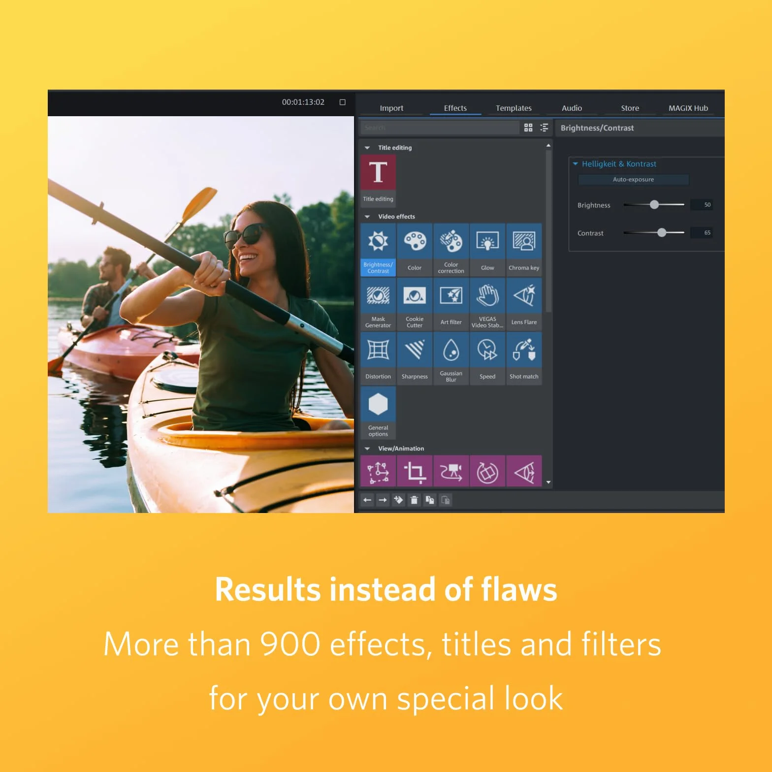 MAGIX Movie Studio 2025 - Montage vidéo pour Windows 10/11 PC | 1 licence complète pour 2 appareils