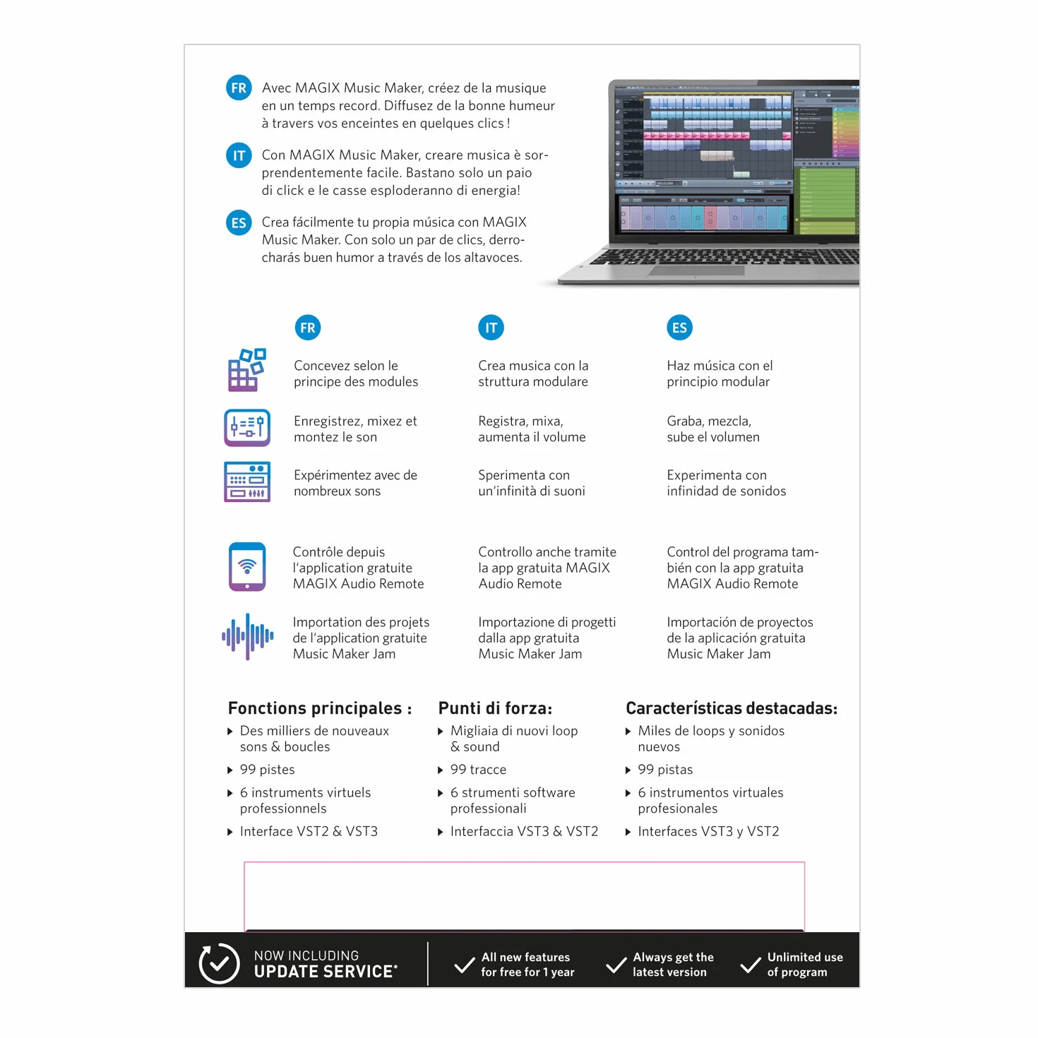 MAGIX Music Maker 2017 Plus Edition Création Musicale Téléchargement