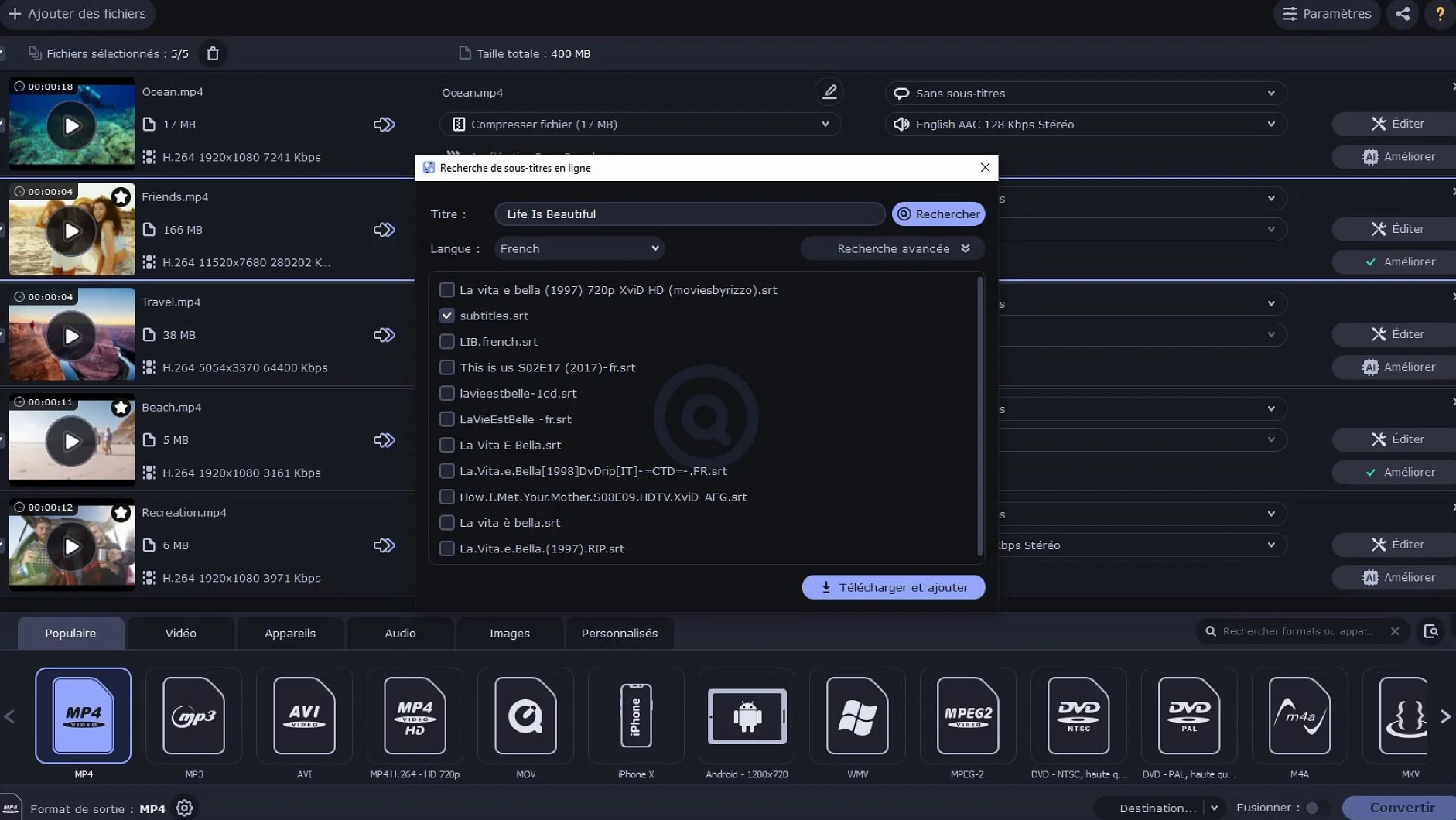 Movavi Video Converter Premium 2022 PC - Code d'activation par email