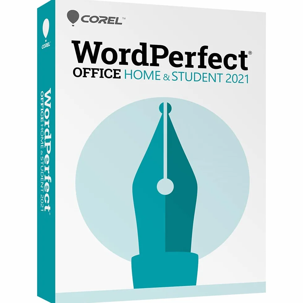 Corel WordPerfect Office Home & Student 2021 Suite logiciels traitement de texte feuilles de calcul présentation PC