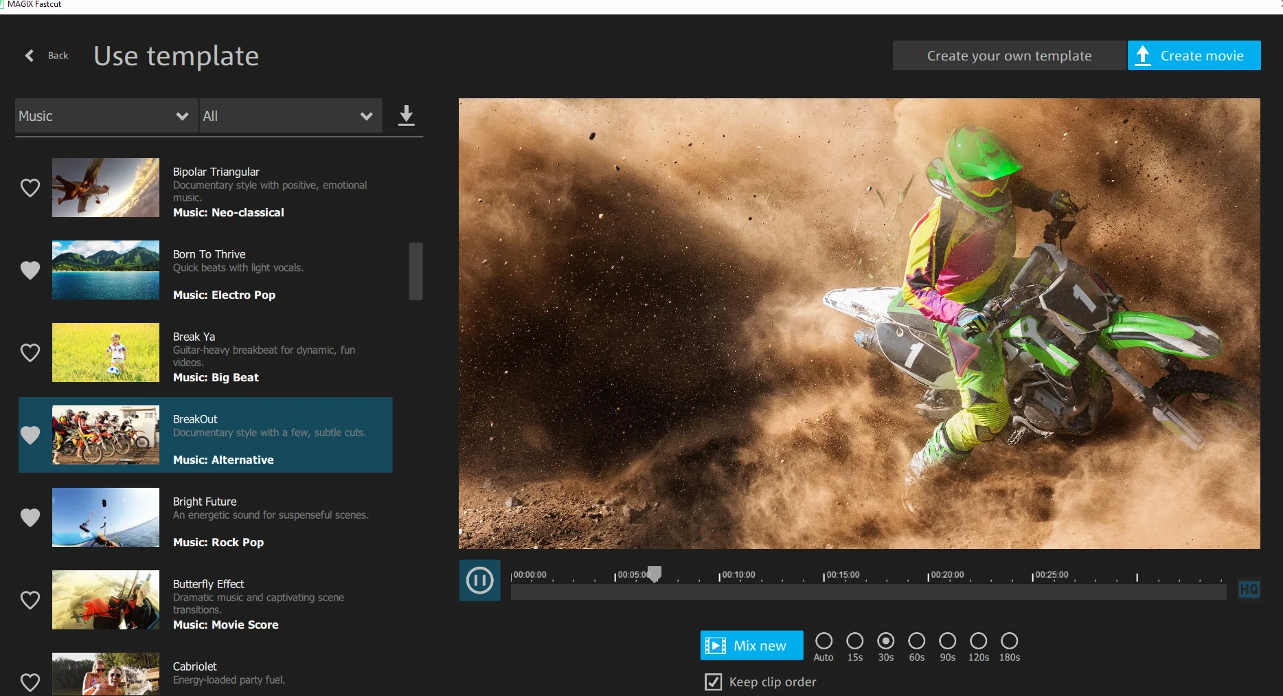 MAGIX Fastcut Plus Edition 2017 – Montage vidéo automatique [Téléchargement]