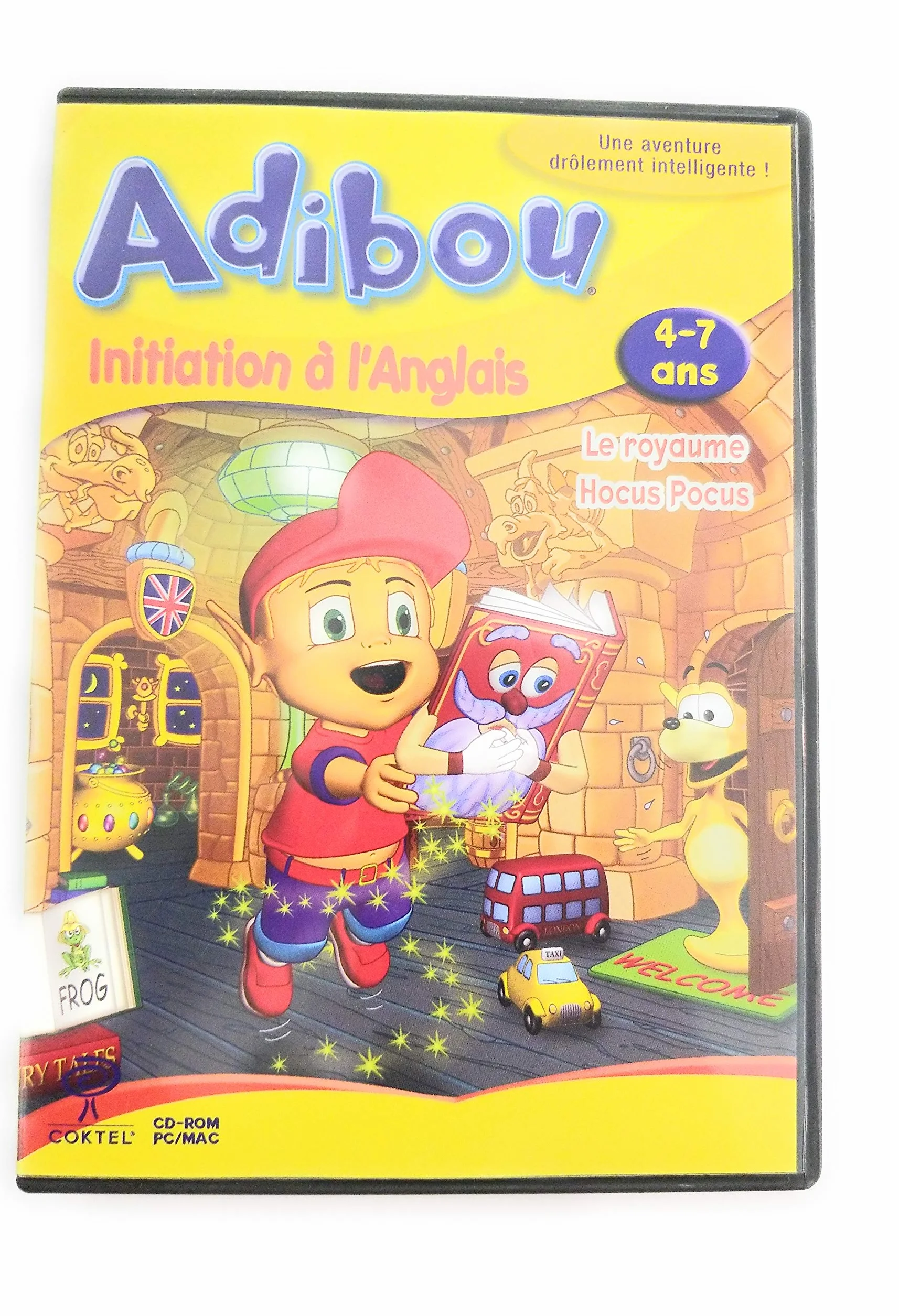 Adibou 3 : Le Royaume Hocus Pocus initiation à l'Anglais 4-7 ans
