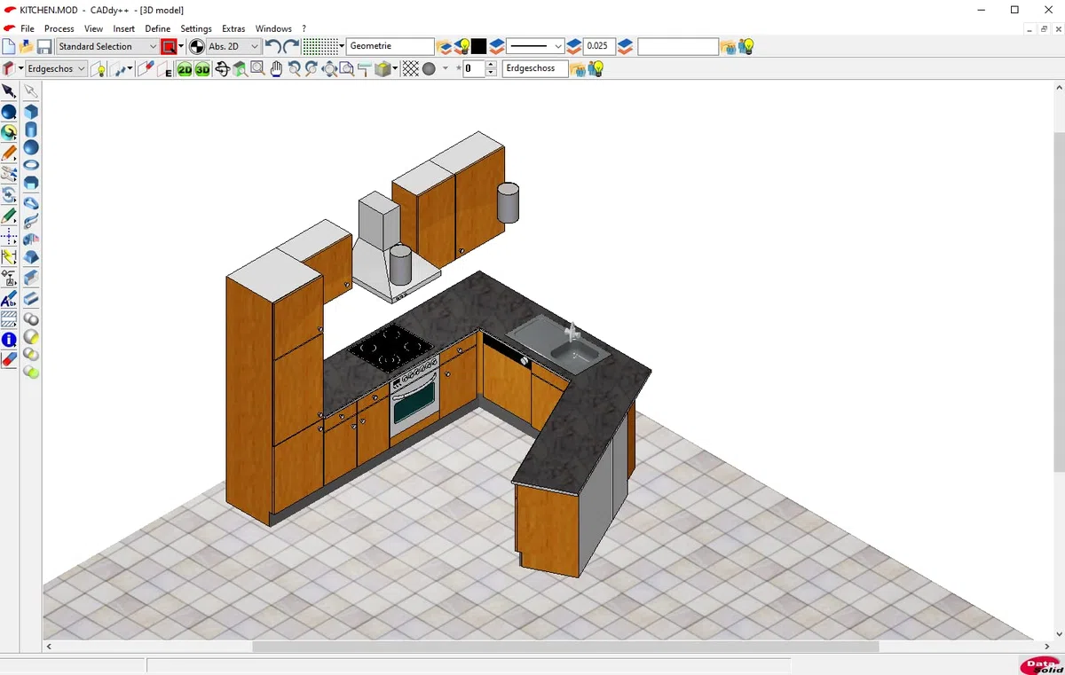BeckerCAD 15 - 3D software for home design, architecture, engineering and more, compatible with AutoCAD, Lifetime License for Win 11, 10, 8.1, 7