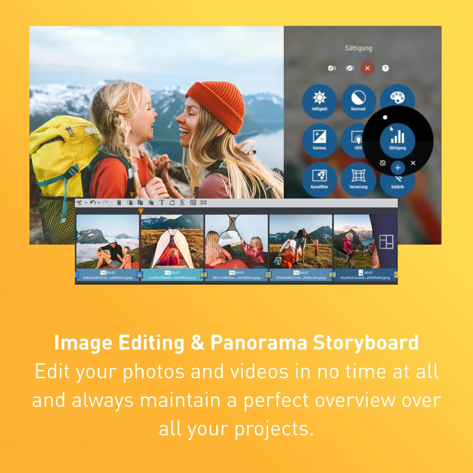 MAGIX Photostory Deluxe 2025 - Logiciel de retouche photo et vidéo pour Windows 10/11 PC | Licence complète 2 appareils