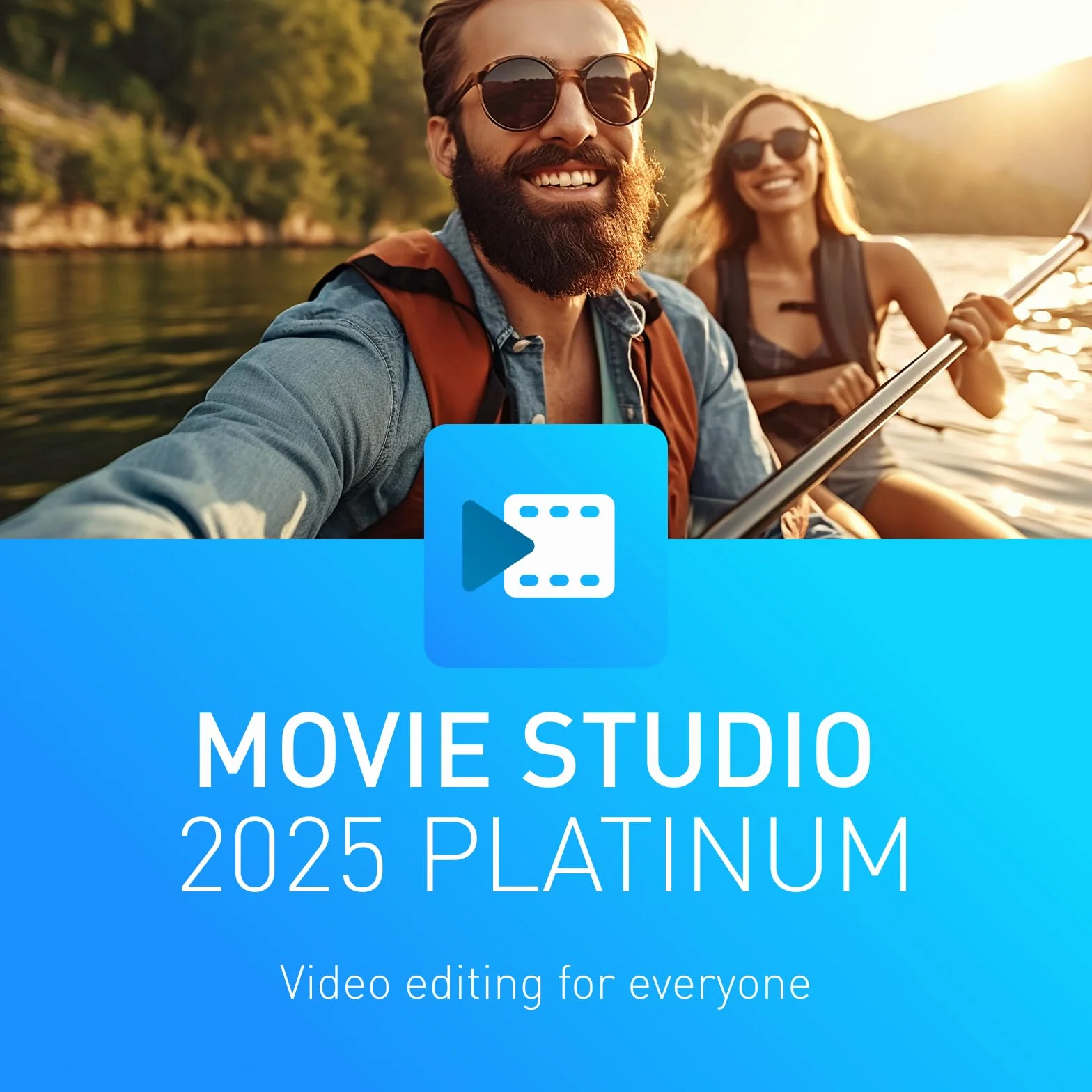 MAGIX Movie Studio 2025 Platinum - Logiciel de montage vidéo pour Windows 10/11 PC | 1 licence complète pour 2 appareils