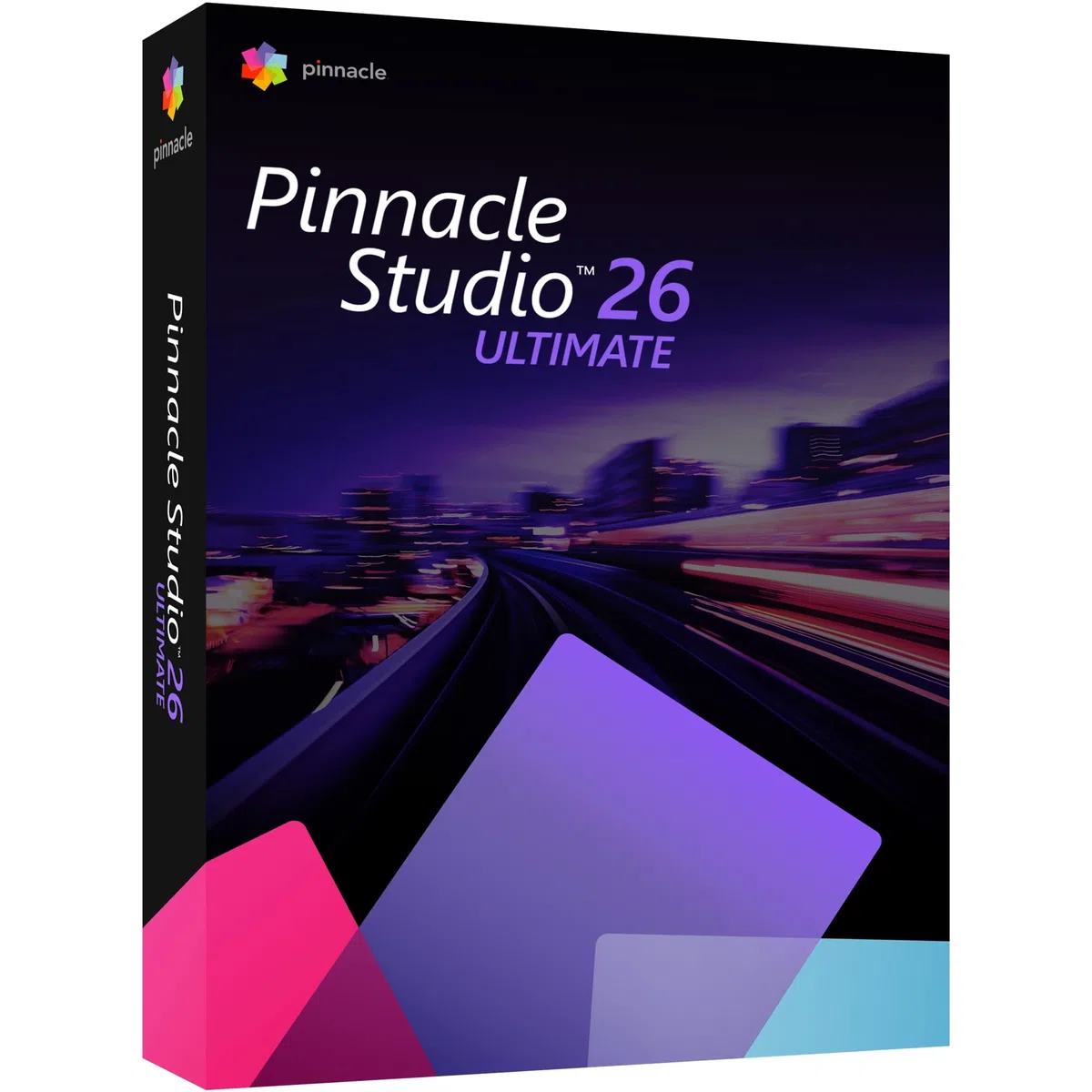 Pinnacle Studio 26 Ultimate | Logiciel d'édition vidéo et d'enregistrement d'écran de niveau professionnel [Carte clé PC]