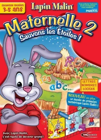 Lapin Malin Maternelle 2 : Sauvons les Etoiles ! - version 2005/2006