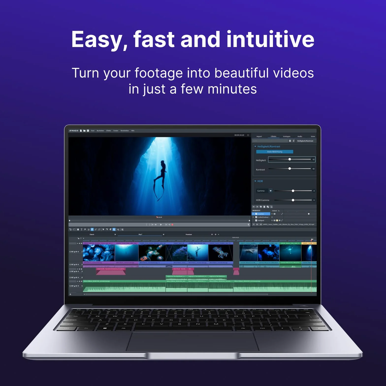 MAGIX Video deluxe 2026 Ultimate: Logiciel de montage vidéo pour Windows 10/11 PC | 1 licence 2 appareils