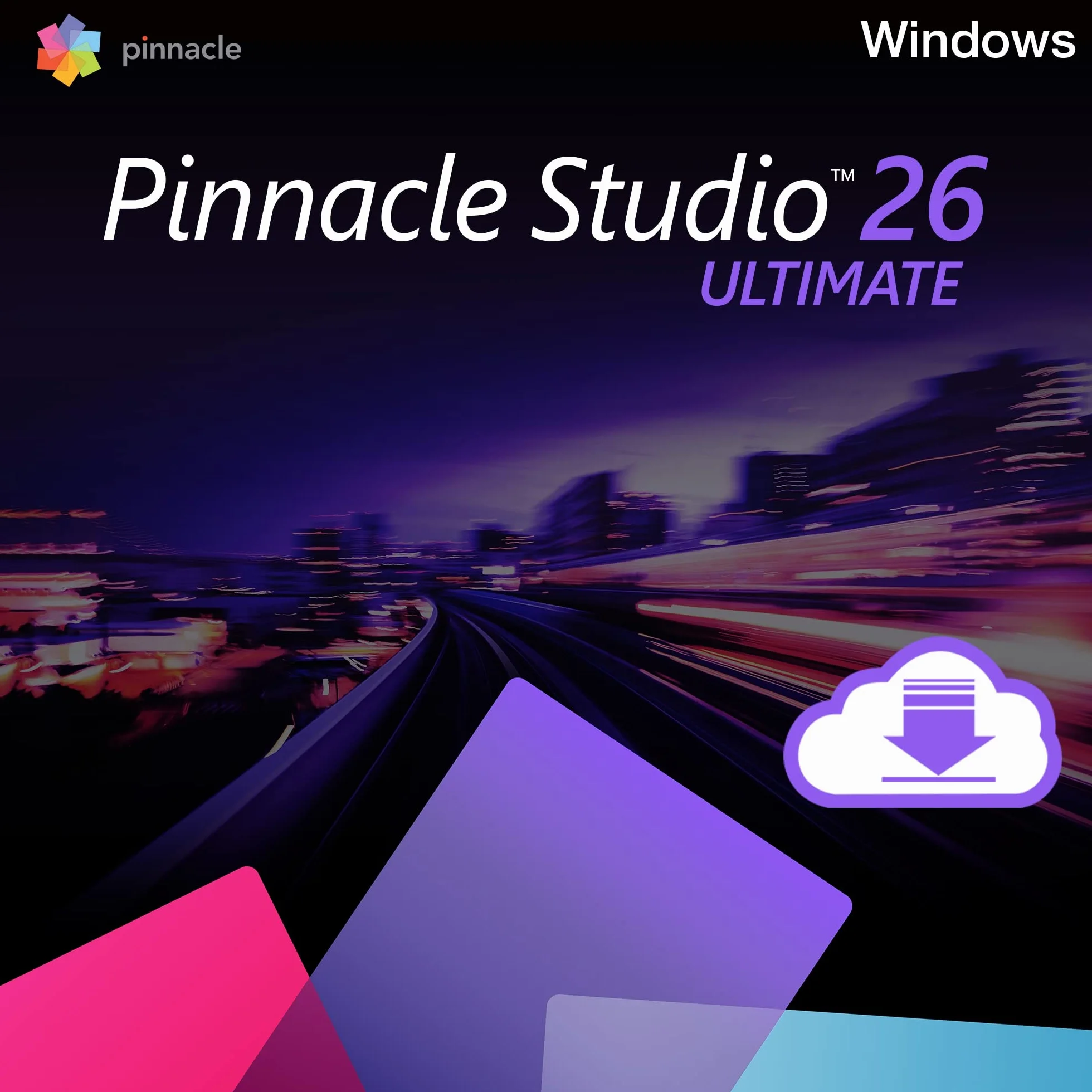 Corel Pinnacle Studio 26 Ultimate, Logiciel de Montage Vidéo, Téléchargement