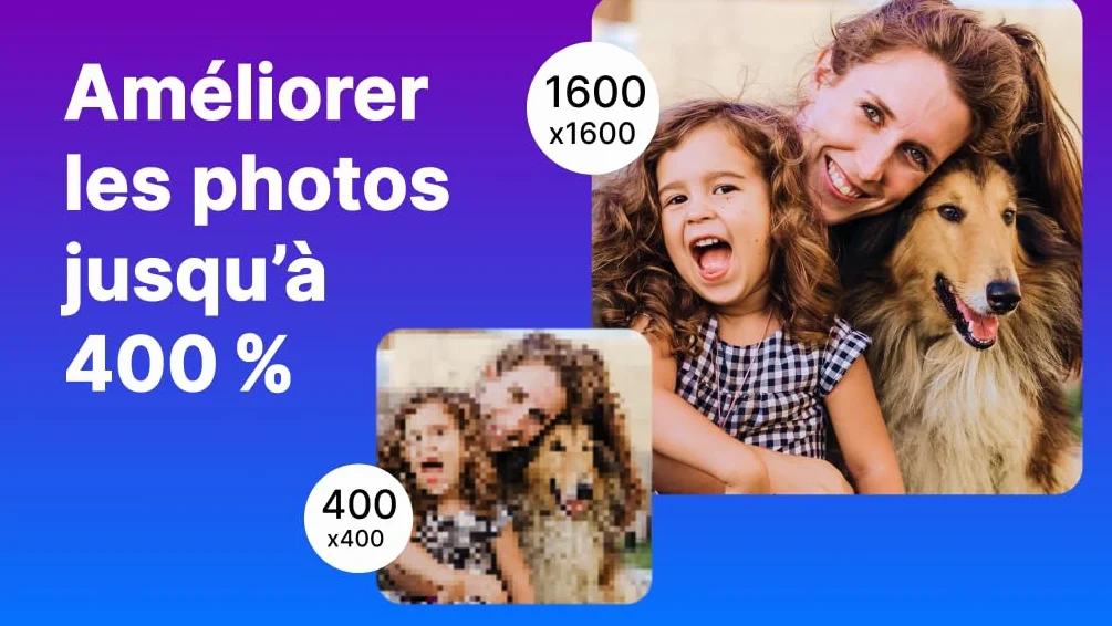 Nero AI Image Upscaler 365 | Agrandir Images jusqu’à 4K | Améliorer Qualité Photo | 1 PC | Windows 11/10