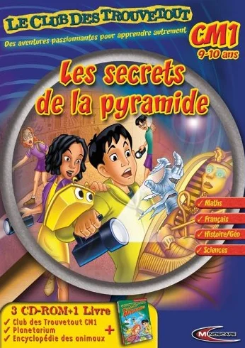 Le Club des Trouvetout CM1 Les Secrets de la Pyramide Livre d'Aventure Planétarium