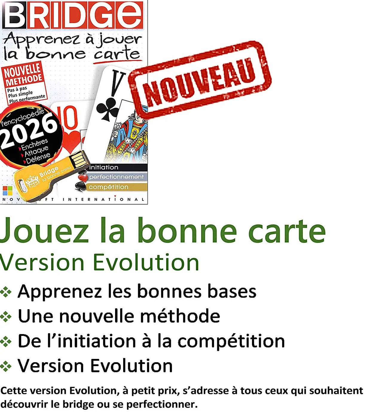 BRIDGE Découverte 2026 sur clé USB