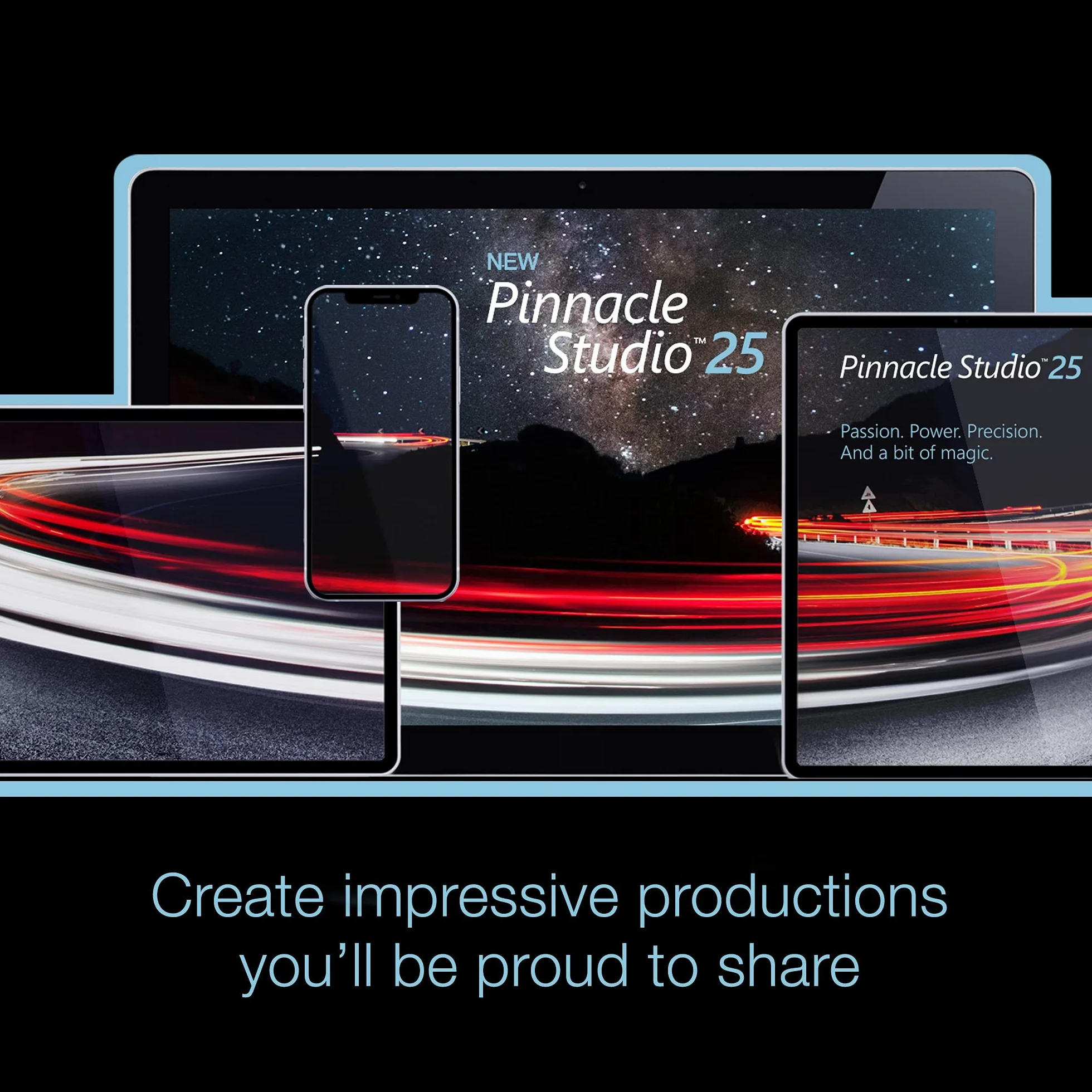 Pinnacle Studio 25 Plus Logiciel de montage vidéo et enregistrement d'écran 1 Appareil Win DVD
