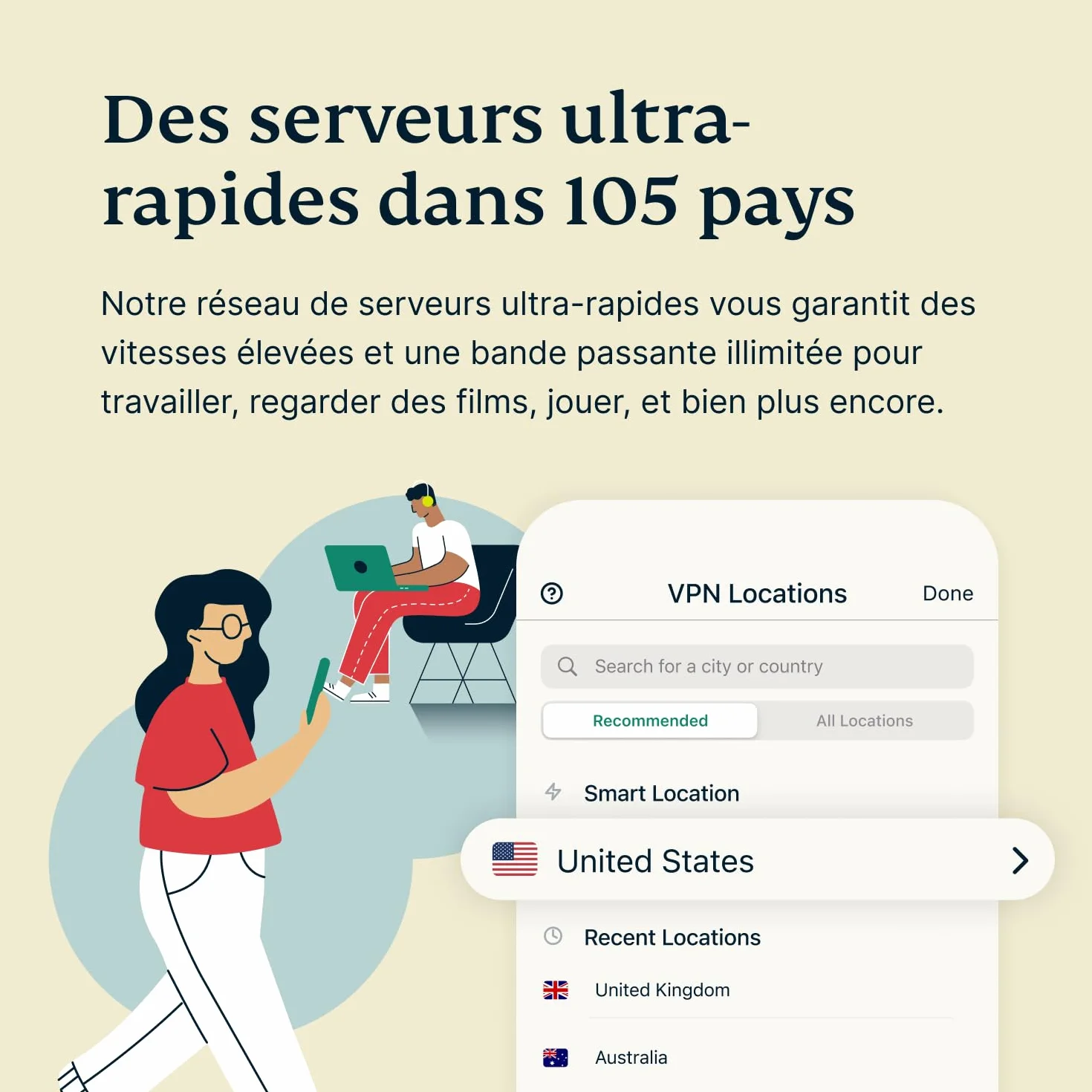 ExpressVPN 1 mois Code numérique compatible tous appareils
