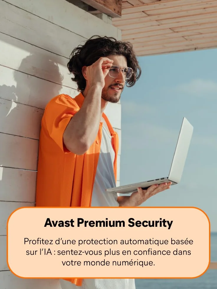Avast Premium Security 2026 Antivirus 10 appareils 1 An Code d'activation