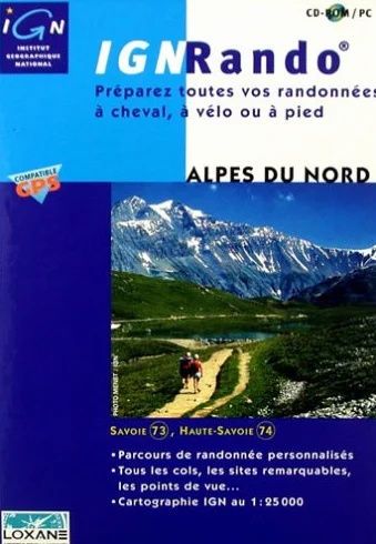IGN Rando Alpes du Nord