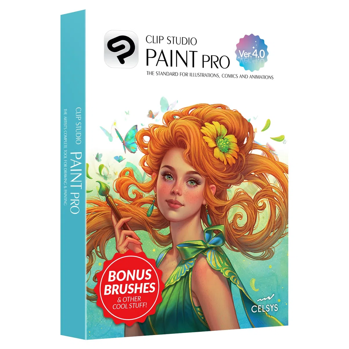 CLIP STUDIO PAINT PRO - Version 4 | Licence perpétuelle | pour Windows et macOS