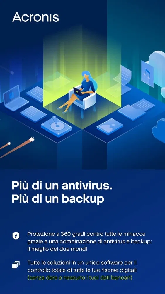 Acronis Cyber Protect Home Office 2023 | Essentials | 1 PC/Mac | 1 An | Windows/Mac/Android/iOS | Sauvegarde | Code d’activation – Envoi par la poste